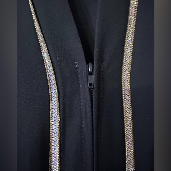 Girls Abaya kaftan dress duster with zipper - Picture 4 of 8